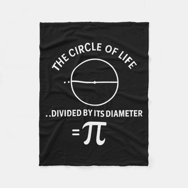 Manta Polar Símbolo de número Pi 3,14 Profesor de matemáticas  (Anverso)