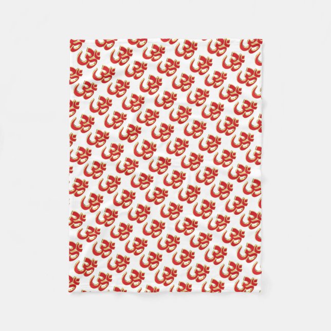 Manta Polar Símbolo de Om (Anverso)