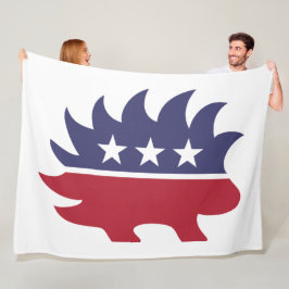 Manta Polar Símbolo de puerco Fiesta liberal