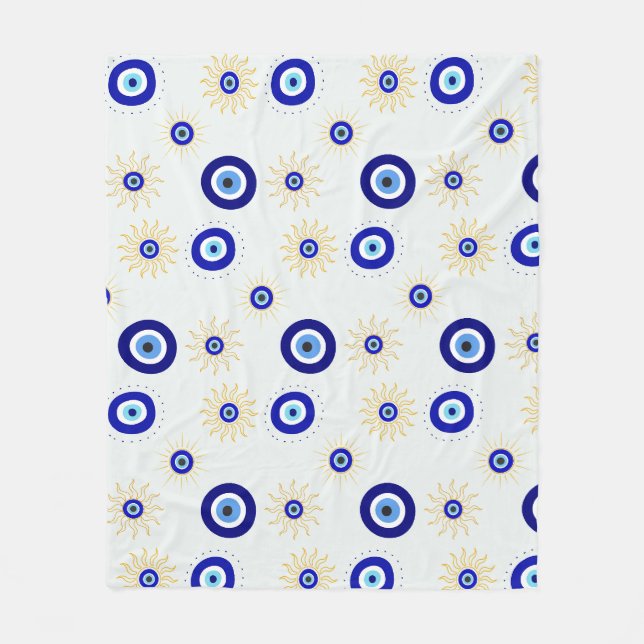 Manta Polar Símbolo del Ojo Malo (Anverso)