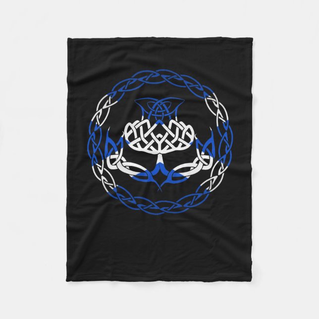 Manta Polar Símbolo escocés de bandera escocesa (Anverso)