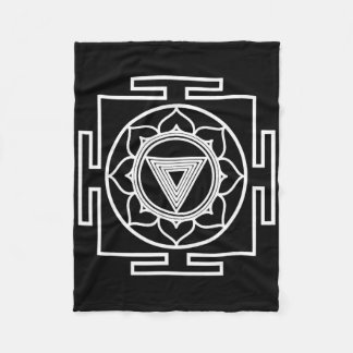 Manta Polar Símbolo Hindú Yantra Kali Hinduismo Yoga Arte Orie