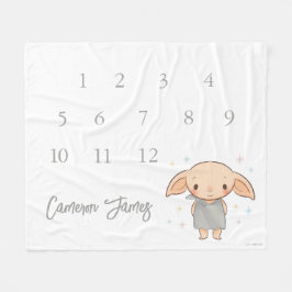 Manta Polar Simple Harry Potter - Cumpleaños de Dobby