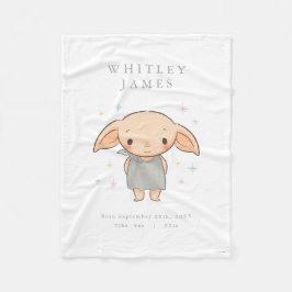 Manta Polar Simple Harry Potter - Dobby Baby Shower