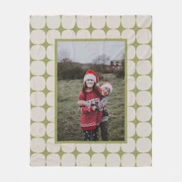 Manta Polar Simple Mid Century Modern Sage Green Photo