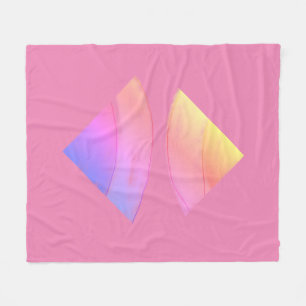 Manta Polar simple personalizado BLACK mandala monograma añada