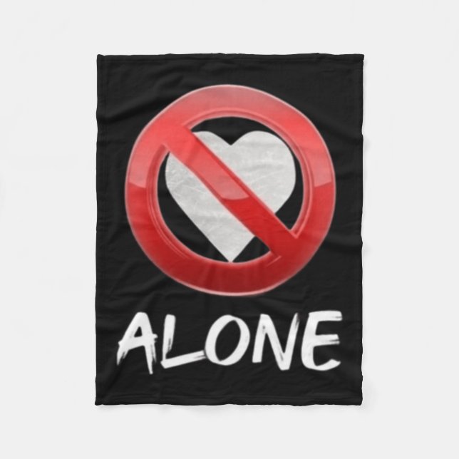 Manta Polar Sin amor (Anverso)