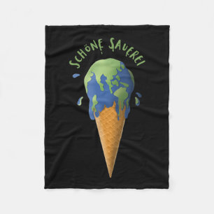 Manta Polar Sin Planeta B Protección Ambiental Earth Mens Wo