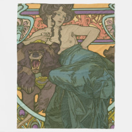 Manta Polar Sin título de Alphonse Mucha (1902)