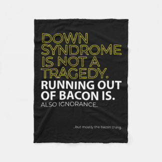 Manta Polar Síndrome de Down Day Love no cuenta cromosomas