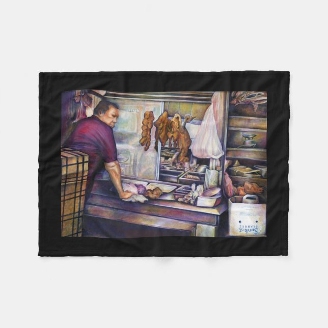 Manta Polar Singapur besado por el sol (Frente (Horizontal))