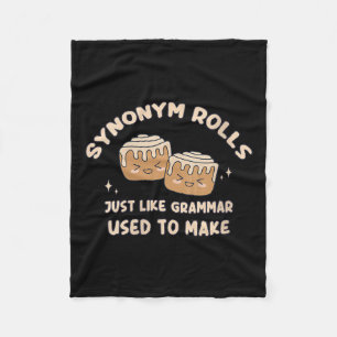 Manta Polar Sinónimo femenino Rolls Chiste Cinnamon Rolls Gram