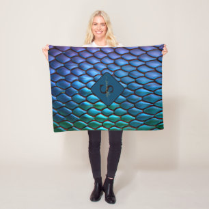 Manta Polar Sirena iridiscente cuela a Dragon Scales Fantasmas