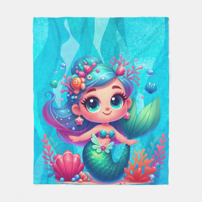Manta Polar Sirena submarina (Anverso)