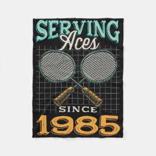 Manta Polar Sirviendo Aces desde 1985 Nacimiento de Badminton