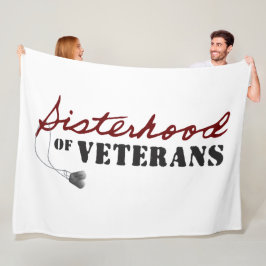 Manta Polar Sisters of Veterans Military Pride Design