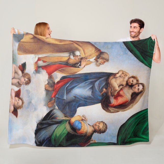 Manta Polar Sistine Madonna, Raphael (In situ)