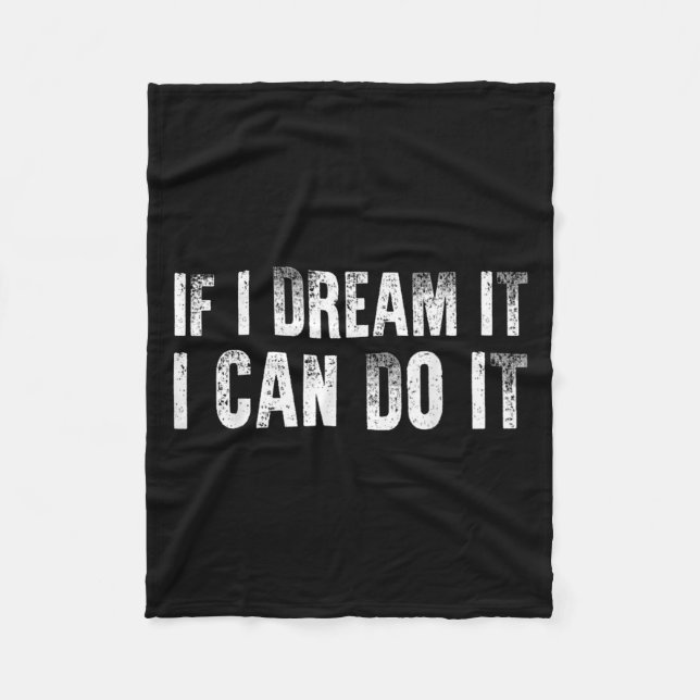 Manta Polar Sitive Affirmation Success Quote Men Women Teen Bo (Anverso)