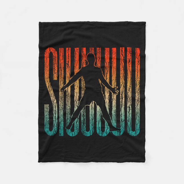 Manta Polar Siuuu Funny Soccer Football Boys Men Women Soccer  (Anverso)