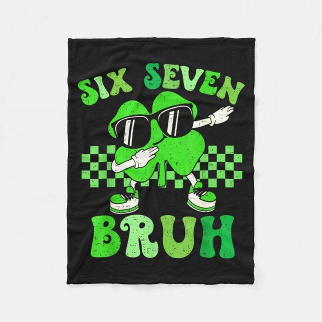 Manta Polar Six seven bruh meme 67 dabbing shamrock st patrick (Anverso)