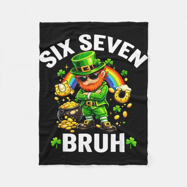 Manta Polar Six seven bruh st patrick’s day funny leprechaun (Anverso)
