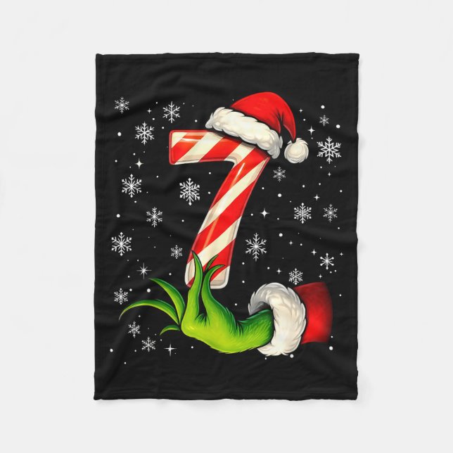 Manta Polar Six Seven Funny Christmas Couple Matching Meme  (Anverso)