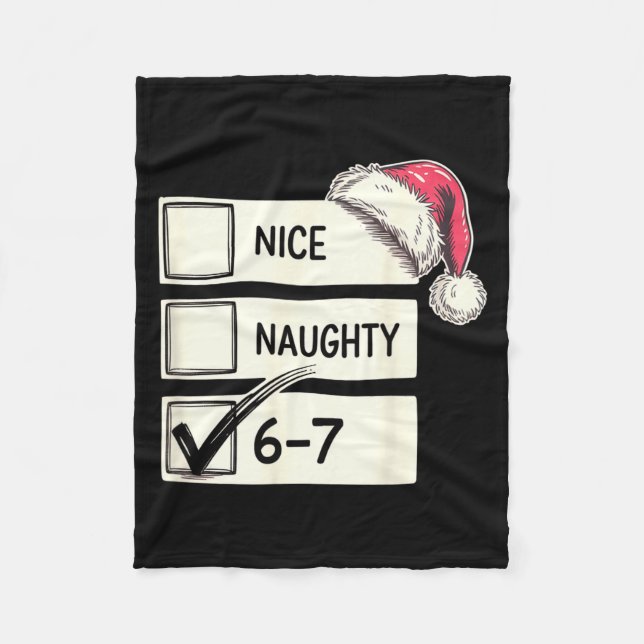 Manta Polar Six Seven Nice Naughty 6-7 Slang  (Anverso)