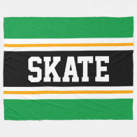SKATE Fun Wide Bright Black Carreras Strips