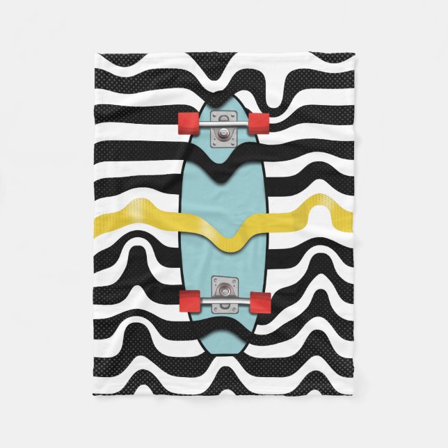 Manta Polar Skateboard Retro (Anverso)