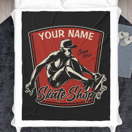 Manta Polar Skateboarding personalizada