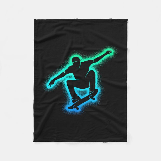 Manta Polar Skater Skateboard Skateboarder Men Kids Boys Skate (Anverso)