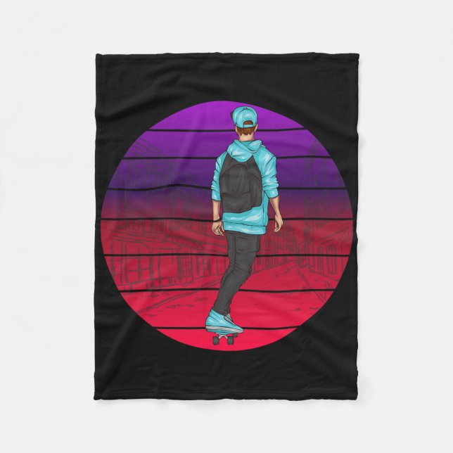 Manta Polar Skaterboy Stunts Men Boys Man Skate Skater Skatebo (Anverso)