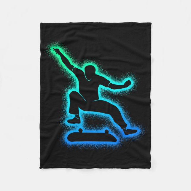 Manta Polar Skating Skateboarder Skater Men's Boys Skateboard  (Anverso)