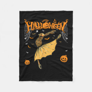 Manta Polar Skeleton Ballerinas Ballet Dance Cute Halloween Co