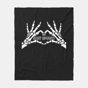 Manta Polar Skeleton Heart And Hands Classic Design