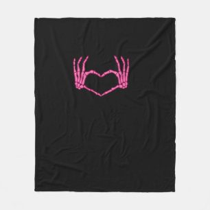 Manta Polar Skeleton Heart Hands Classic
