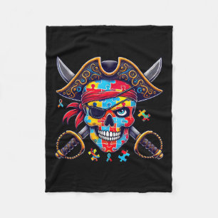 Manta Polar Skeleton Pirate Skull Halloween hombres mujeres ni