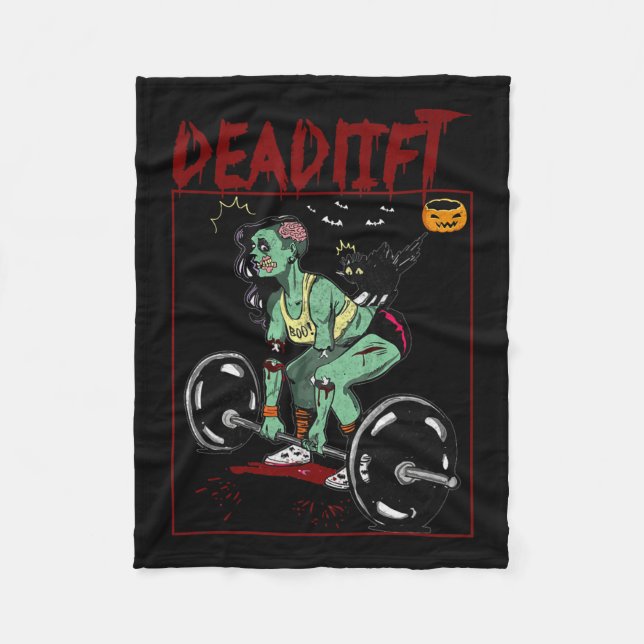 Manta Polar Skeleton Weightlifter Bodybuilder Fitness (Anverso)