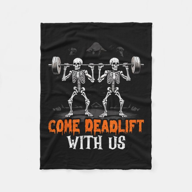 Manta Polar Skeleton Weightlifter Bodybuilder Fitness (Anverso)