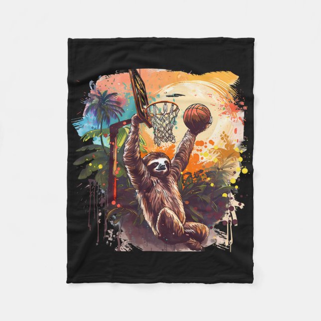 Manta Polar Sketll Nature Sloth Slam Dunk Splash Sketll Player (Anverso)