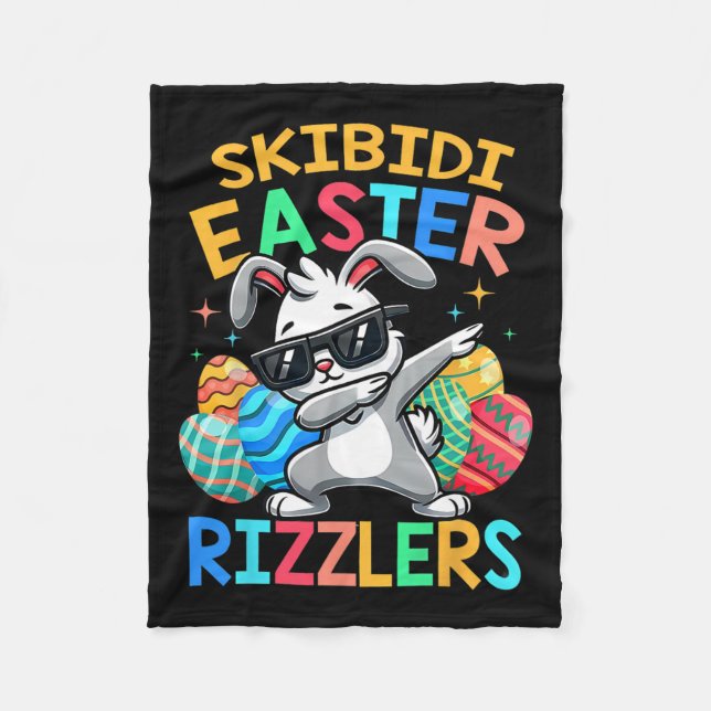Manta Polar Skibidi Easter Funny Easter Rizzlers Sigma Gen Alp (Anverso)