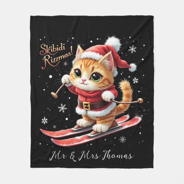 Manta Polar Skibidi Rizzmas, el último meme de Navidades diver (Anverso)