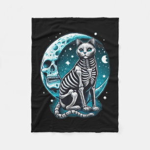Manta Polar Skull - Idea de disfraces de Halloween con esquele