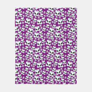 Manta Polar Skullz femenino