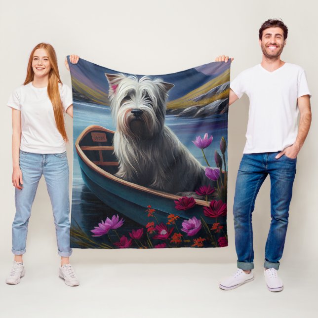 Manta Polar Skye Terrier en un remo: Una aventura panorámica (In situ)