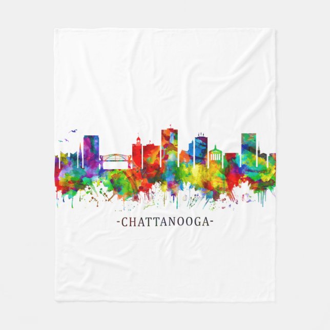 Manta Polar Skyline de Chattanooga Tennessee (Anverso)