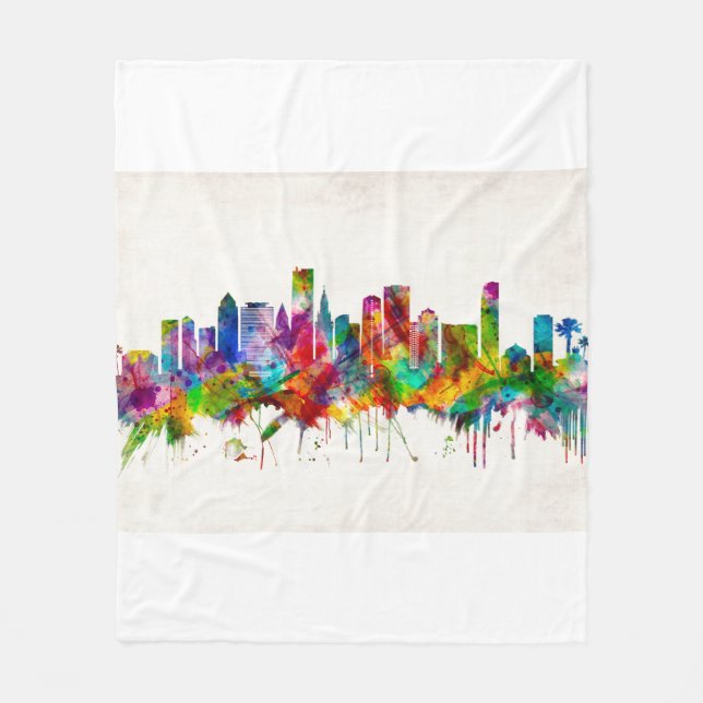 Manta Polar Skyline de Miami Florida (Anverso)
