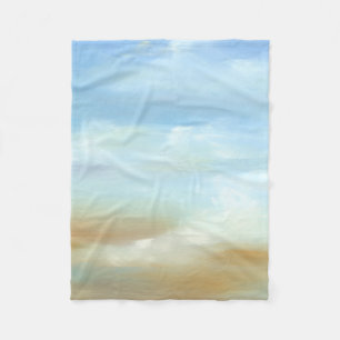Manta Polar Skyscape hermoso con las nubes mullidas
