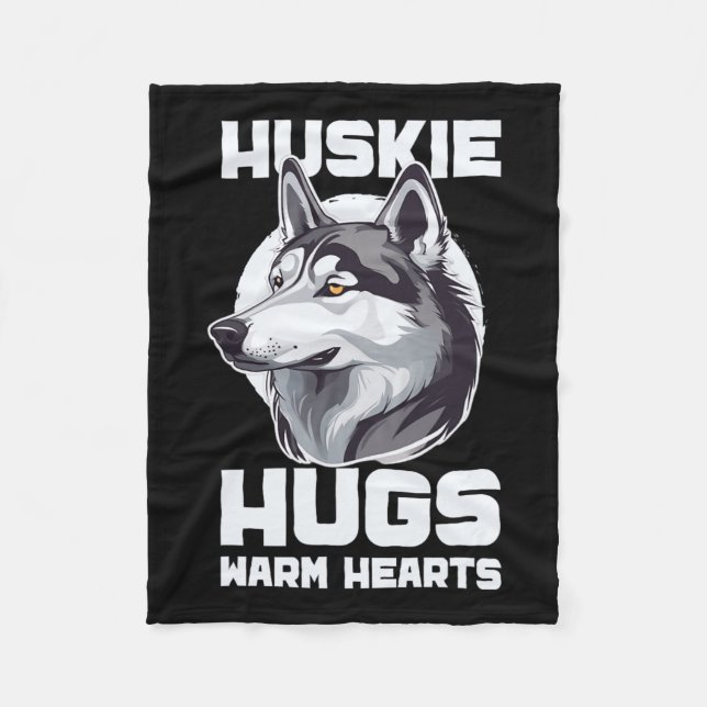 Manta Polar Sled Dog Huskie Alaska Deportes de Invierno Divers (Anverso)