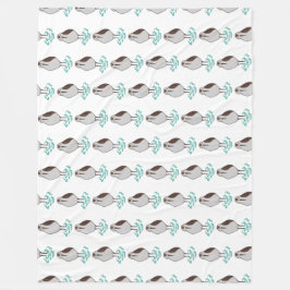 Manta Polar Sleeping Sandpiper Artístico